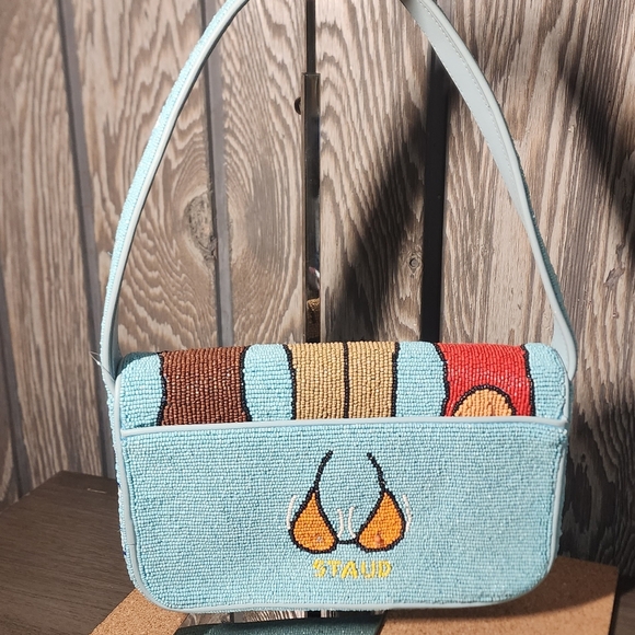 Staud Tommy Beachwear Beaded Bag (Flawed) - Picture 2 of 10